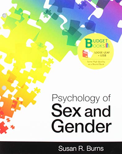 Book cover for Loose-Leaf Version for Psychology of Sex and Gender