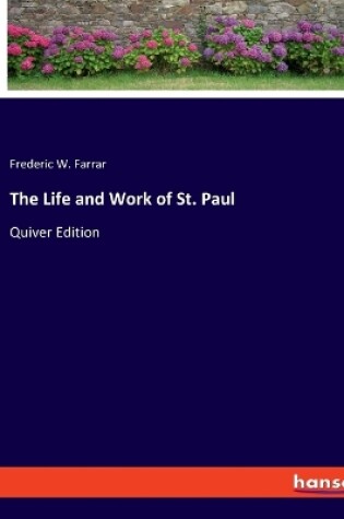 Cover of The Life and Work of St. Paul