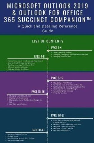 Cover of Microsoft Outlook 2019 & Outlook for Office 365 Succinct Companion(TM)
