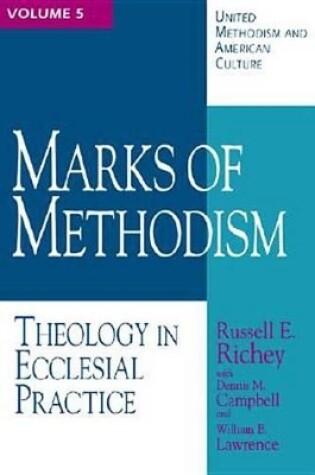 Cover of Marks of Methodism
