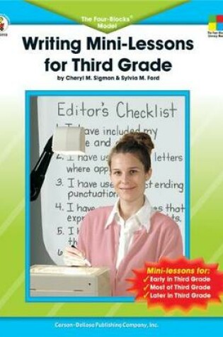 Cover of Writing Mini-Lessons for Third Grade