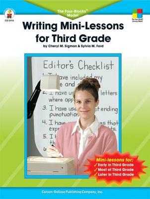 Book cover for Writing Mini-Lessons for Third Grade