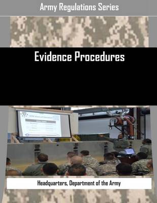 Book cover for Evidence Procedures