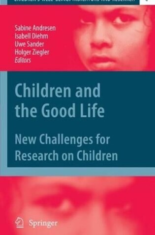 Cover of Children and the Good Life