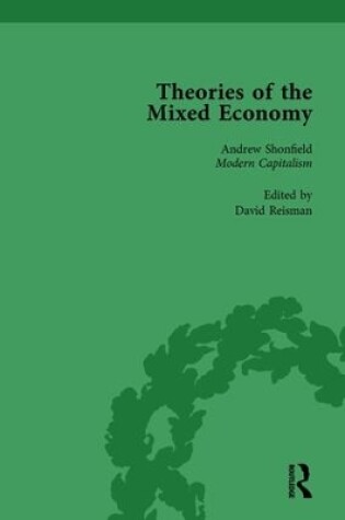 Cover of Theories of the Mixed Economy Vol 9