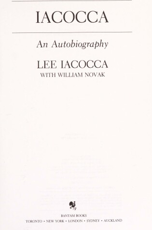 Cover of Iacocca