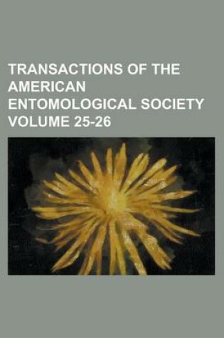 Cover of Transactions of the American Entomological Society (V.38 (1912-1913))