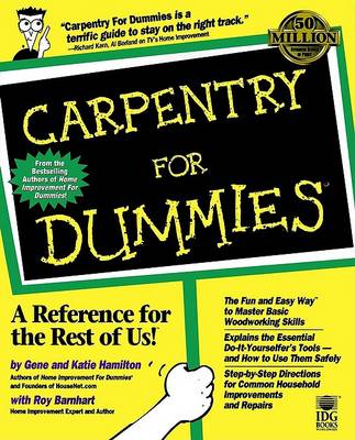 Book cover for Carpentry for Dummies