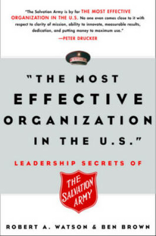 Cover of The Most Effective Organization in the U.S.