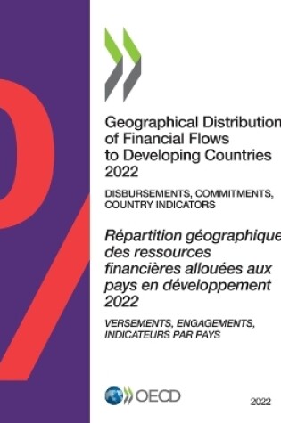 Cover of Geographical distribution of financial flows to developing countries 2022