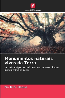 Book cover for Monumentos naturais vivos da Terra