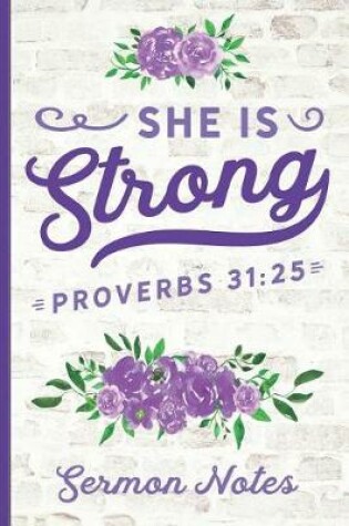 Cover of She Is Strong Proverbs 31