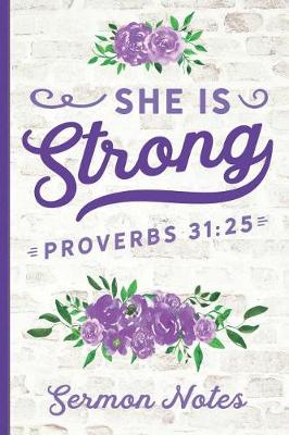 Book cover for She Is Strong Proverbs 31
