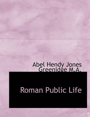 Book cover for Roman Public Life