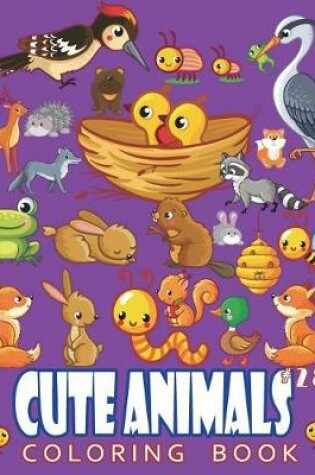 Cover of Cute Animals Coloring Book Vol.28