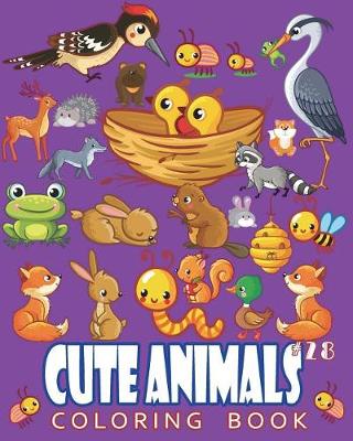 Cover of Cute Animals Coloring Book Vol.28
