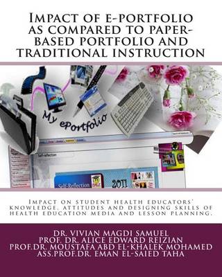 Book cover for Impact of e-portfolio as compared to paper-based portfolio and traditional instruction