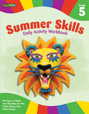 Book cover for Summer Skills Daily Activity Workbook, Grade 5