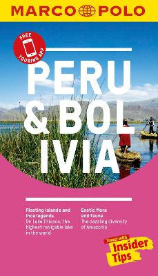 Book cover for Peru and Bolivia Marco Polo Pocket Travel Guide - with pull out map