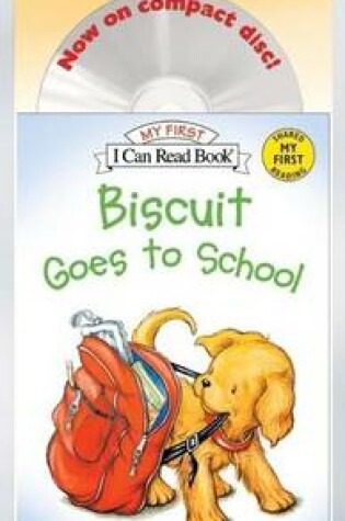 Cover of Biscuit goes to School Book and CD