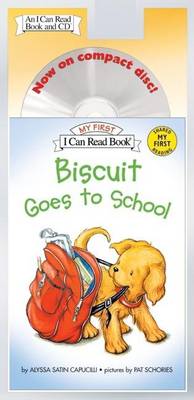 Book cover for Biscuit goes to School Book and CD