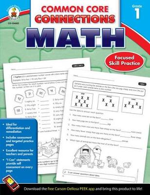 Book cover for Grade 1 Common Core Connections Math
