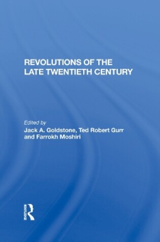 Cover of Revolutions Of The Late Twentieth Century