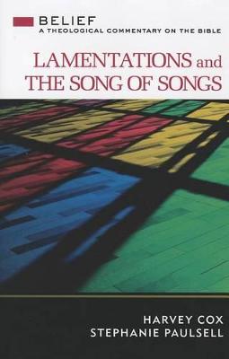 Book cover for Lamentations and Song of Songs