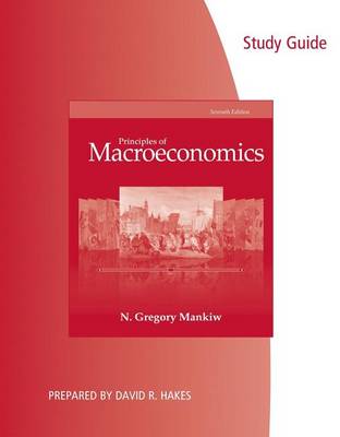 Book cover for Study Guide for Mankiw's Principles of Macroeconomics, 7th