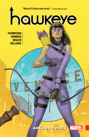 Book cover for Hawkeye: Kate Bishop Vol. 1: Anchor Points