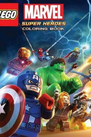 Cover of LEGO Marvel Super Heroes Coloring Book