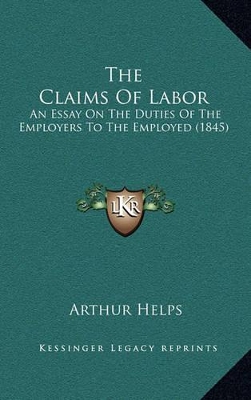 Book cover for The Claims of Labor