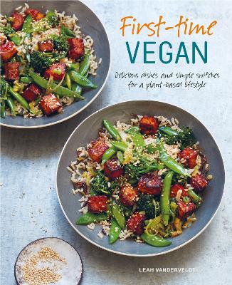 Book cover for First-time Vegan
