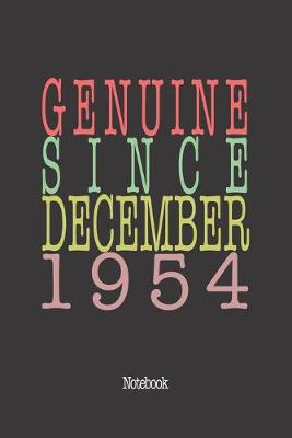 Book cover for Genuine Since December 1954