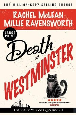 Cover of Death at Westminster (Large Print)