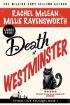 Book cover for Death at Westminster (Large Print)