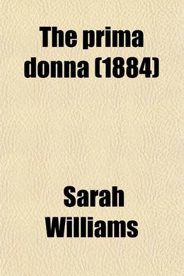 Book cover for The Prima Donna (1884)