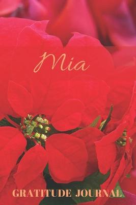 Book cover for Mia Gratitude Journal