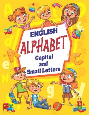 Book cover for English Alphabet Capital & Small Letters