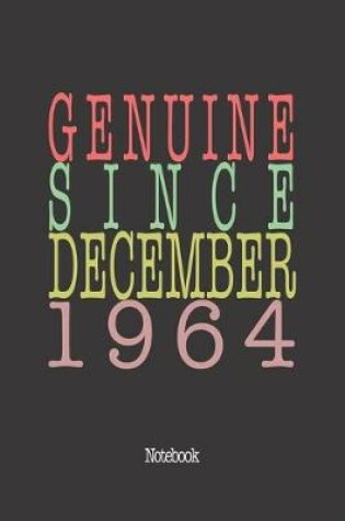 Cover of Genuine Since December 1964