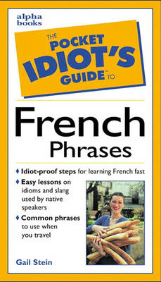 Book cover for The Pocket Idiot's Guide to French Phrases