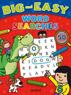 Cover of Big and Easy Word Searches: Dinosaur