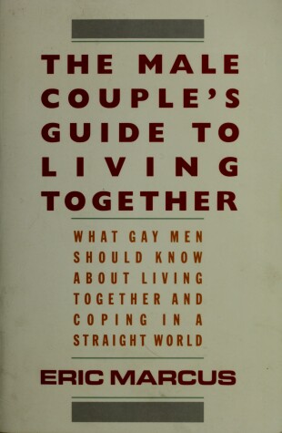 Book cover for Male Couples Guide to Living Together