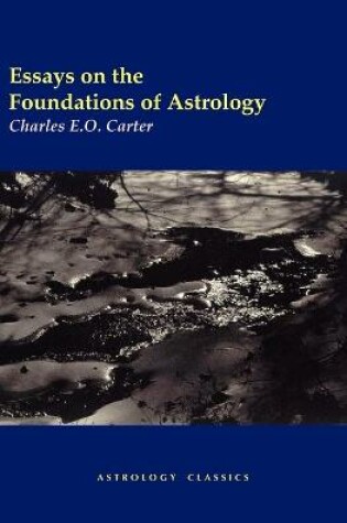Cover of Essays on the Foundations of Astrology