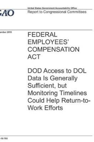 Cover of Federal Employees' Compensation ACT