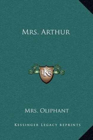 Cover of Mrs. Arthur