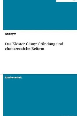 Book cover for Das Kloster Cluny