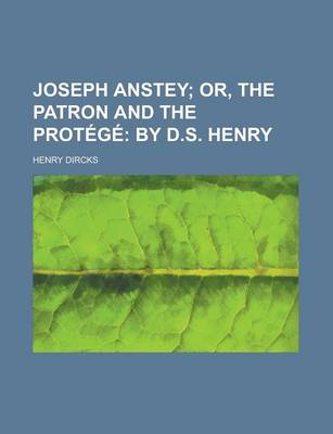 Book cover for Joseph Anstey