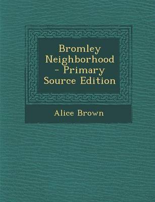 Book cover for Bromley Neighborhood