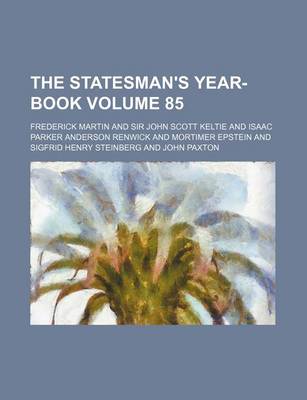 Book cover for The Statesman's Year-Book Volume 85